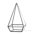 Pentaeder Pyramidenform Glas Terrarium Dekor